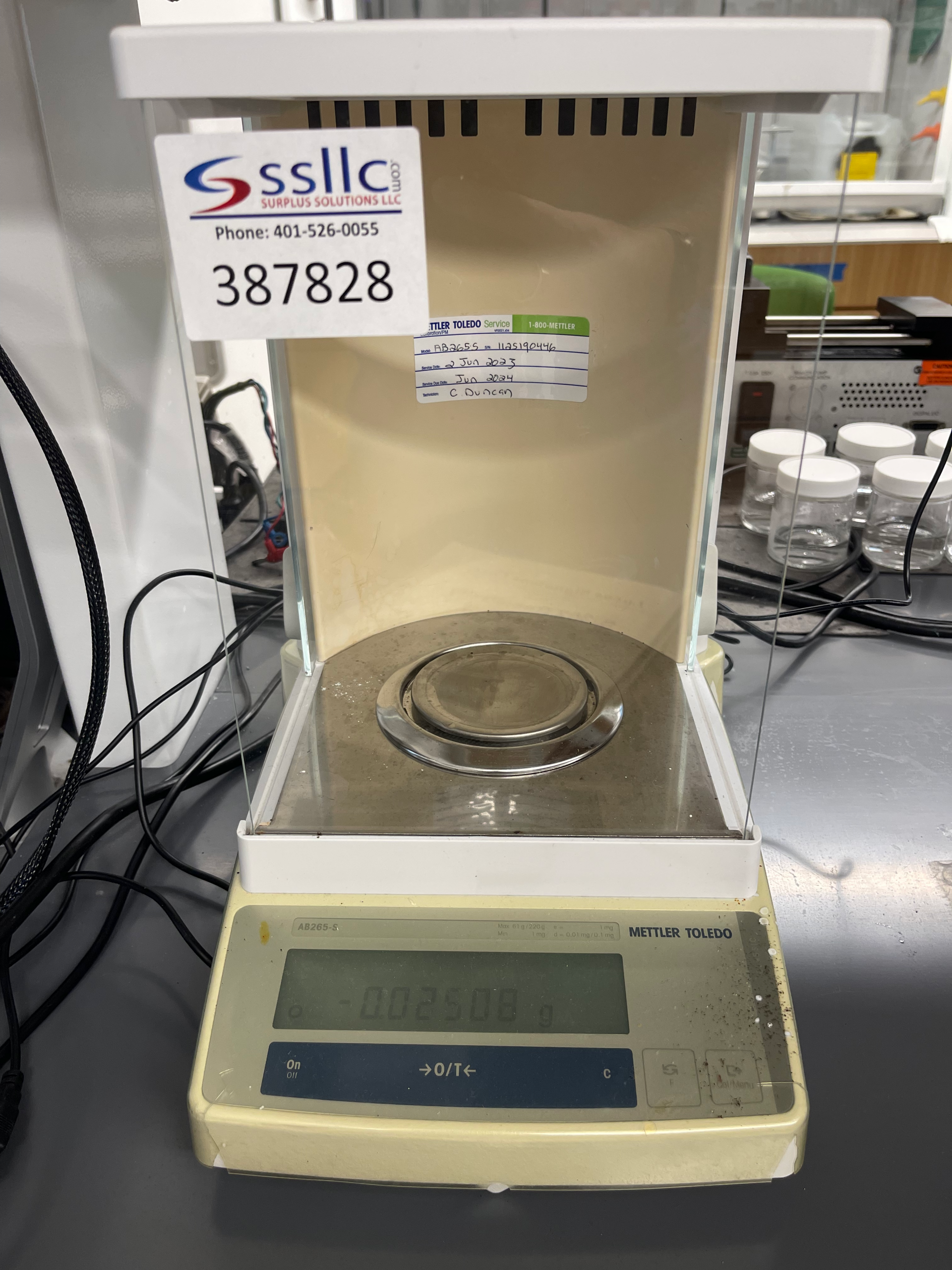 Mettler Toledo AB265-S Analytical Balance